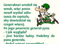 Generałowi urodził się wnuk, okazało się, że jest... HAHA DOBRE!