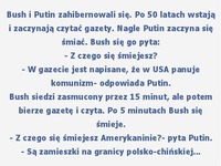 Bus i Putin zahibernowali się na 50 lat! haha :D