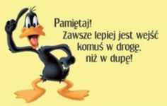 Lepiej wejść w drogę