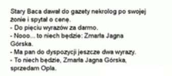 Stary baca - mistrz przedsiębiorczości