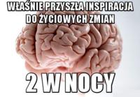 Najlepsze pomysły tylko w nocy