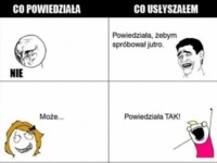 Moja dziewczyna  - co powiedziała vs co usłyzszałem :D