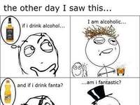 Kim jesteś jeżeli pijesz Fante z alkoholem? :D