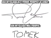 Mój podpis