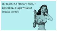 Jak zaskoczyć faceta w łóżku? ;)