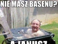 Nie masz basenu? Jego wygląda TAK XD