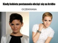 Krótkie włosy :D