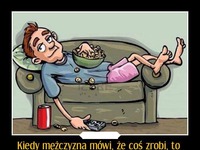 Męzczyzna mówi