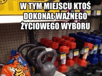 W tym miejscu ktoś dokonał ważnego życiowego wyboru