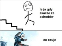 Gdy skaczę ze schodów,,, ;D