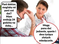 Pani doktor wiedziała co na to poradzić! HAHA