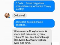 Facet zdradził swoją dziewczyne. Miał na to pewną teorię