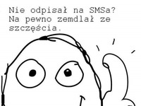 Nie odpisała na SMS