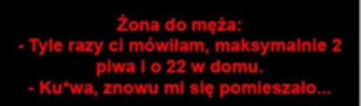 Żona do męża