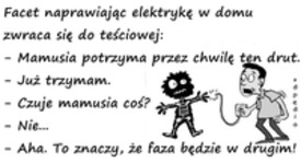 Mamusia potrzyma przez chwilę ten... XD