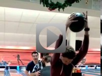 Kulka bowling zrobił strajk