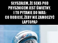 seks po prysznicem jest świetny