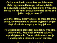 Córka okazała sie niezłym geniuszem ;)