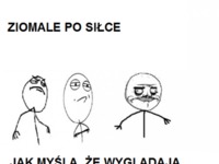 Ziomale po siłce... :)