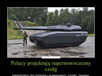 Polacy projektują supernowoczesny czołg! Widzieliście tego potwora? :)