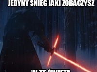 Jedyny śnieg jaki zobaczysz