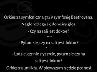 Odważył byś się na taki numer w filharmonii? BEKA XD ciekawe, czy go wyrzucili !