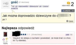 ZADAŁ PYTANIE JAK DOPROWADZIĆ DZIEWCZYNĘ DO ORGAZMU - ZOBACZ CO MU ODPISALI, HEHE :D