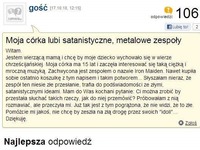 Córka lubi satanistyczne zespoły! Co powinna zrobić zdesperowana matka! ;)