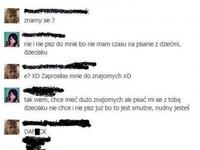 Z serii dziwni ludzie na facebooku... :D