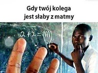 słaby. z matmy