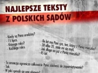 NAJLEPSZE teskty z POLSKICH sądów! :)