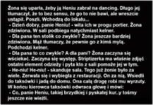 Heniu zabrał żonę na dancing :D