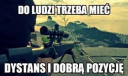 DO ludzi trzeba mieć dystans