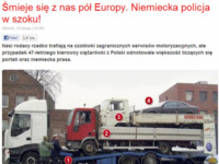 Polak potrafi! Zobacz co zrobił, żeby zaoszczędzić! Niemiecka policja w szoku :)