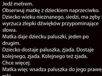 ZABAWNA historia o dziecku w metrze ;) AHHA XD