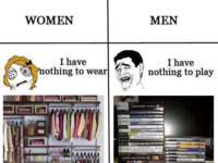 WOMEN vs MEN :D