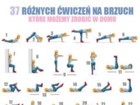 37 różnych ćwiczeń na brzuch! Słyszałam że 17 NAJLEPSZE :D