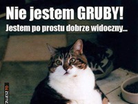 Nie jestem gruby!