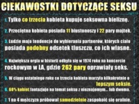 12 ciekawostek dotyczących seksu. Czy wiedziałeś o tym, że ....