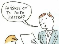 Dlaczego Pańskie CV to pusta karta? Najlepsza ever xD