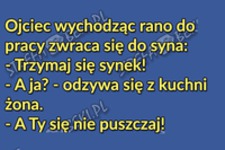 Ojciec żegna się z seynem i z żona! Co on powiedział! PORAŻKA!