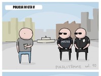 Policja w GTA, sama prawda xD