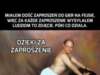 Sposób na zaproszenia do gier na facebooku przez znajomych, hahaha xD