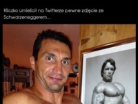 Kliczko umieścił na twitterze pewne zdjecie ze SCHWARZENEGGEREM! ZOBACZ co na to ARNOLD :D