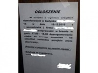 ogłoszenie