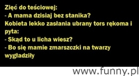 A mama dzisiaj bez stanika?