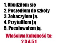 Prawdziwa kolejność