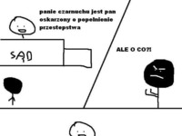 Oskarżony o popełnienie przestępstwa... :D