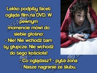 PODPITY FACET komentuje film! ZOBACZ co odpowiedział żonie! XD