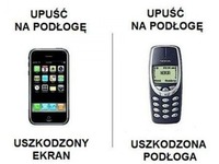 Różnica między telefonami! DOBRE :D